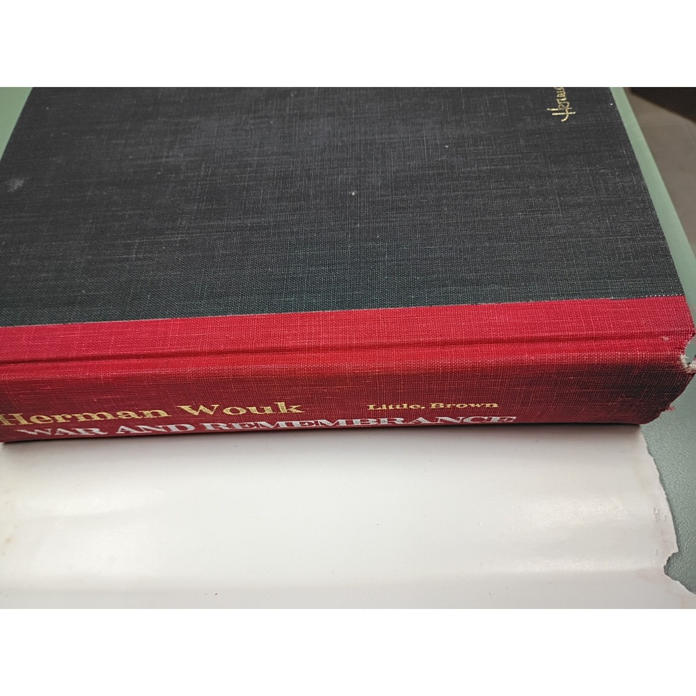 War and Remembrance Herman Wouk First Trade Edition 1978 Hardcover World War II - Picture 3 of 7